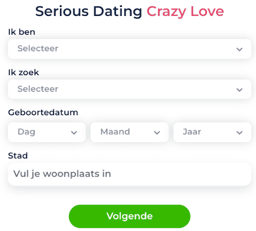 aanmeldformulier ourtime