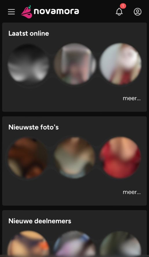 Overzichtpagina Mobiel