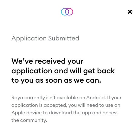 Raya Dating App Ingeschreven