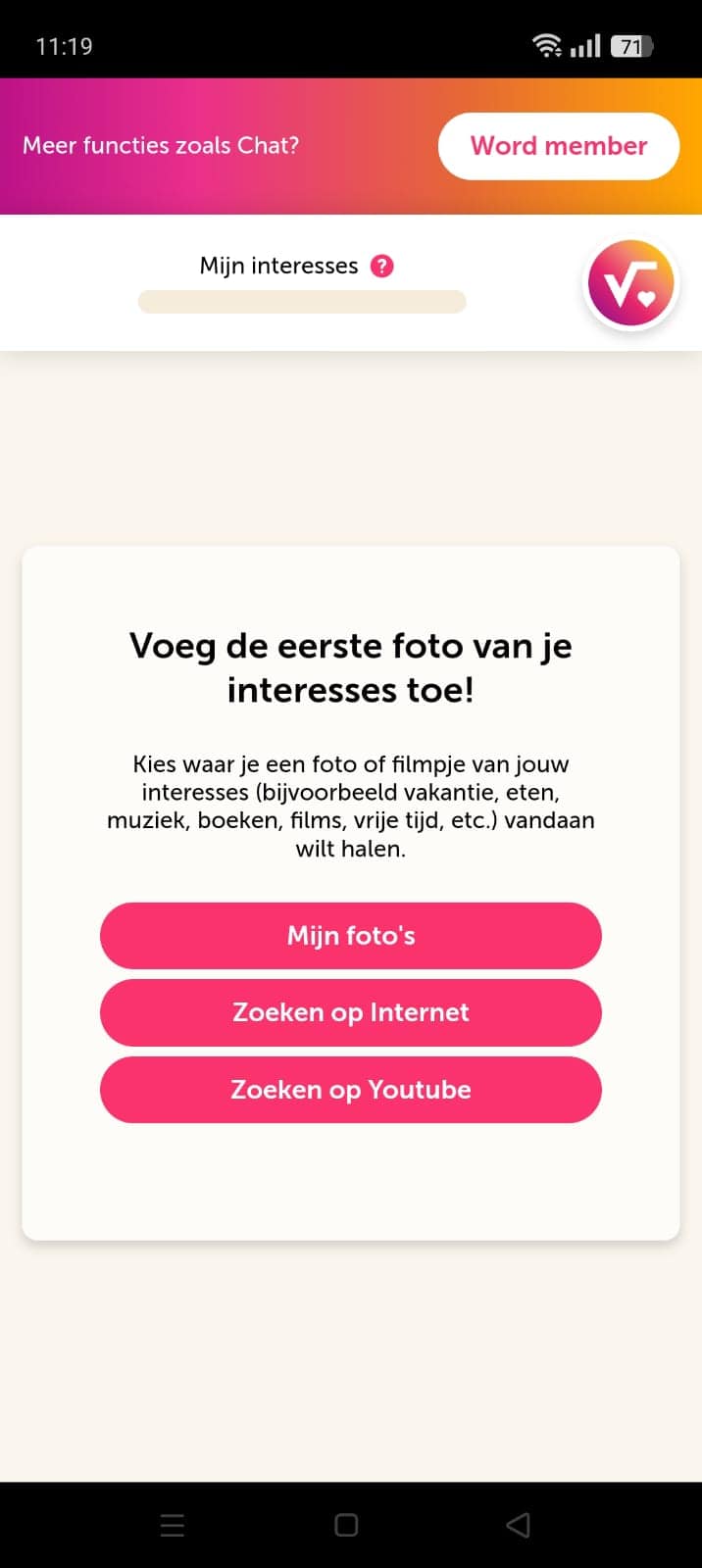 Foto toevoegen