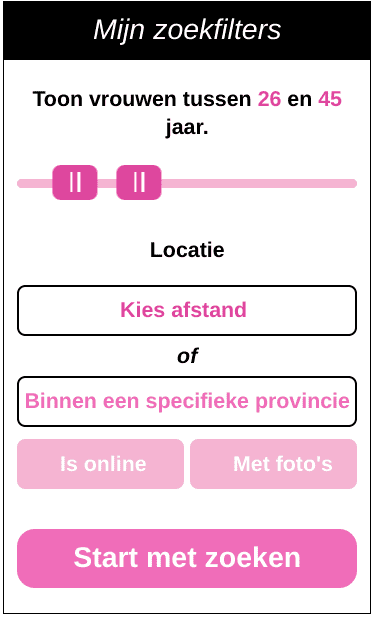Zoekfilters