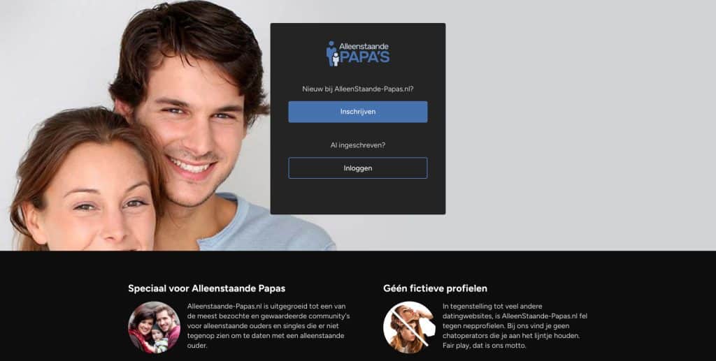 Alleenstaande Papas Homepage