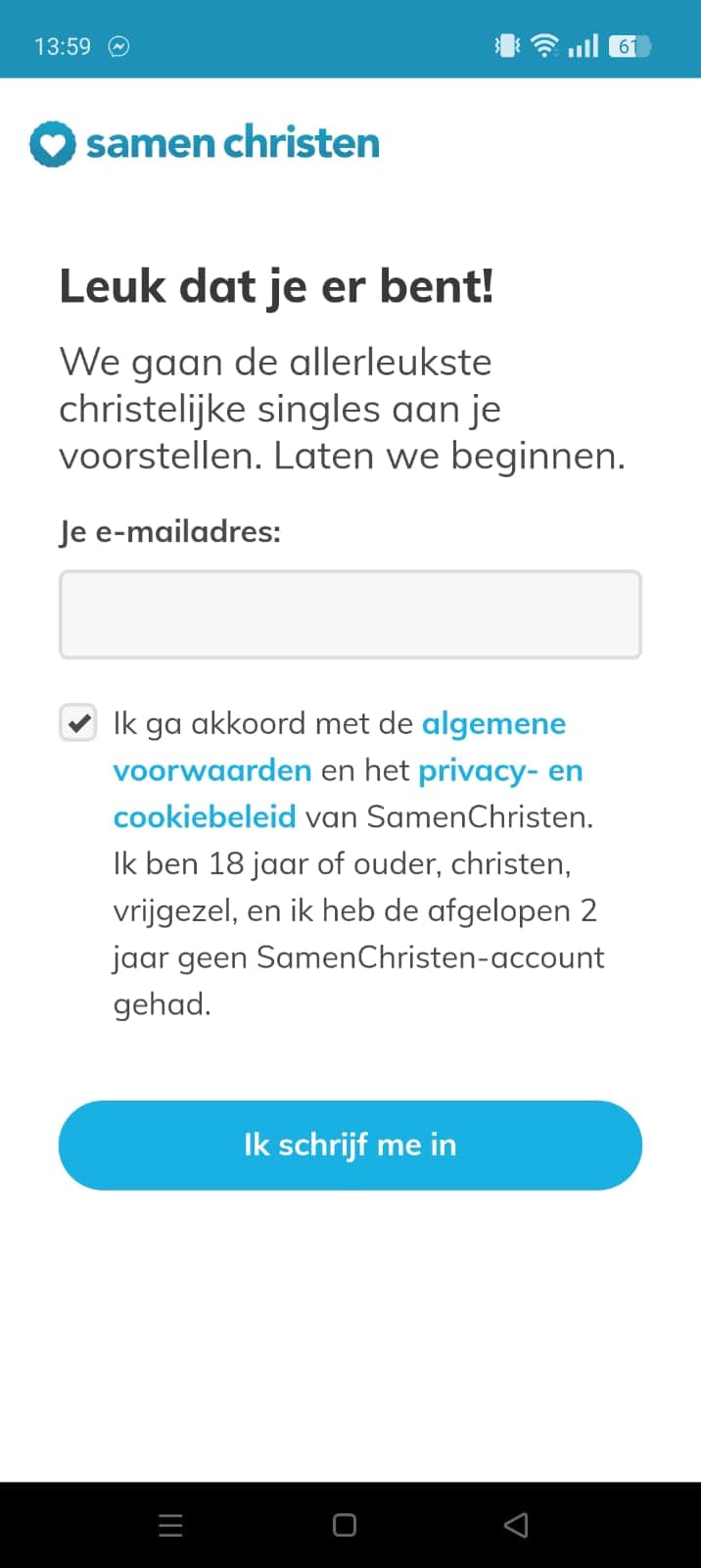 Inschrijven