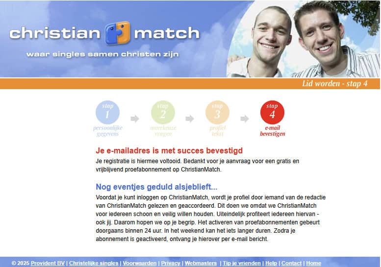ChristianMatch Aanmelden