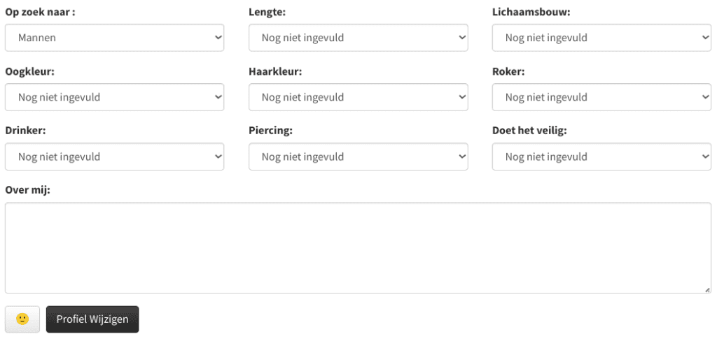Zoeken naar profielen